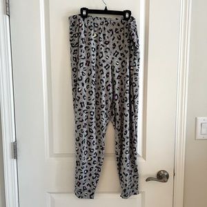 Leopard joggers / sweatpants